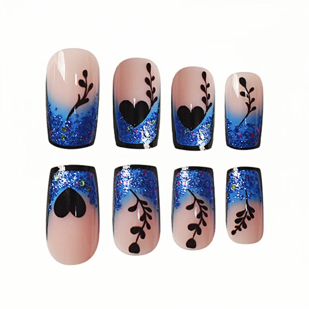 Artistic Gradient Press-On Nail Extensions Bowlift