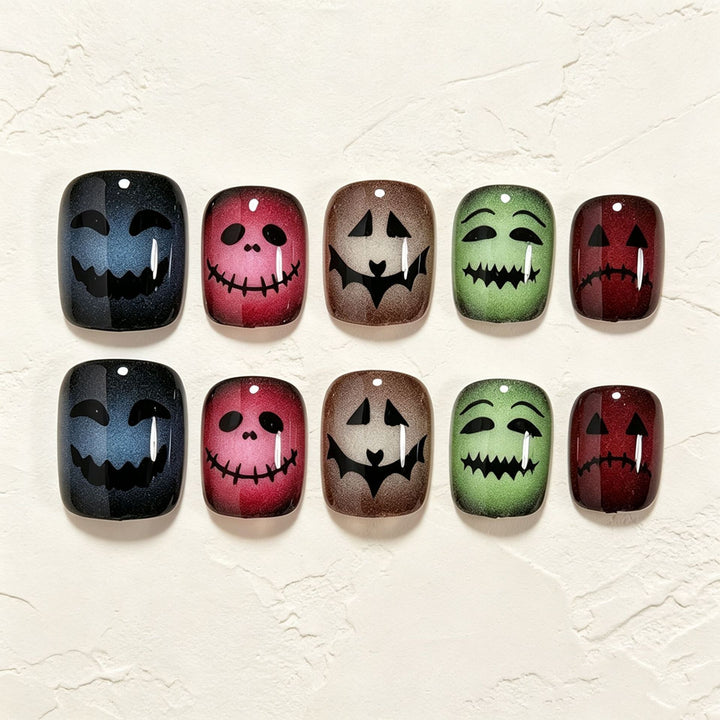 Halloween-Themed Artistic Nail Art Tips Bowlift