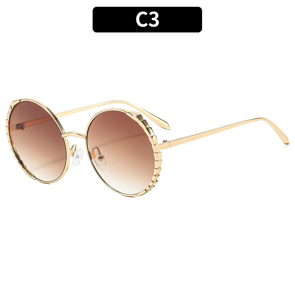 Elegant Round Frame Glasses