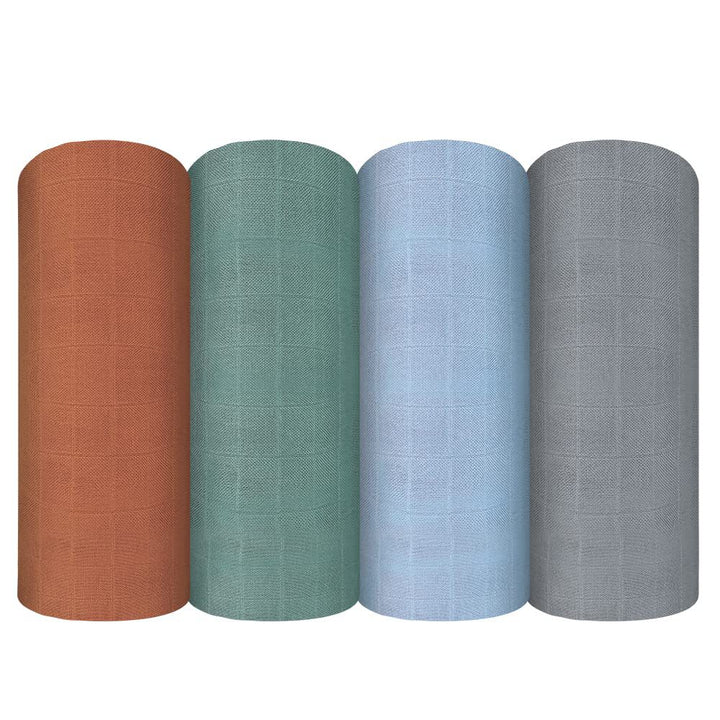 Breathable Organic Cotton Multi-Use Swaddle Blanket Bowlift