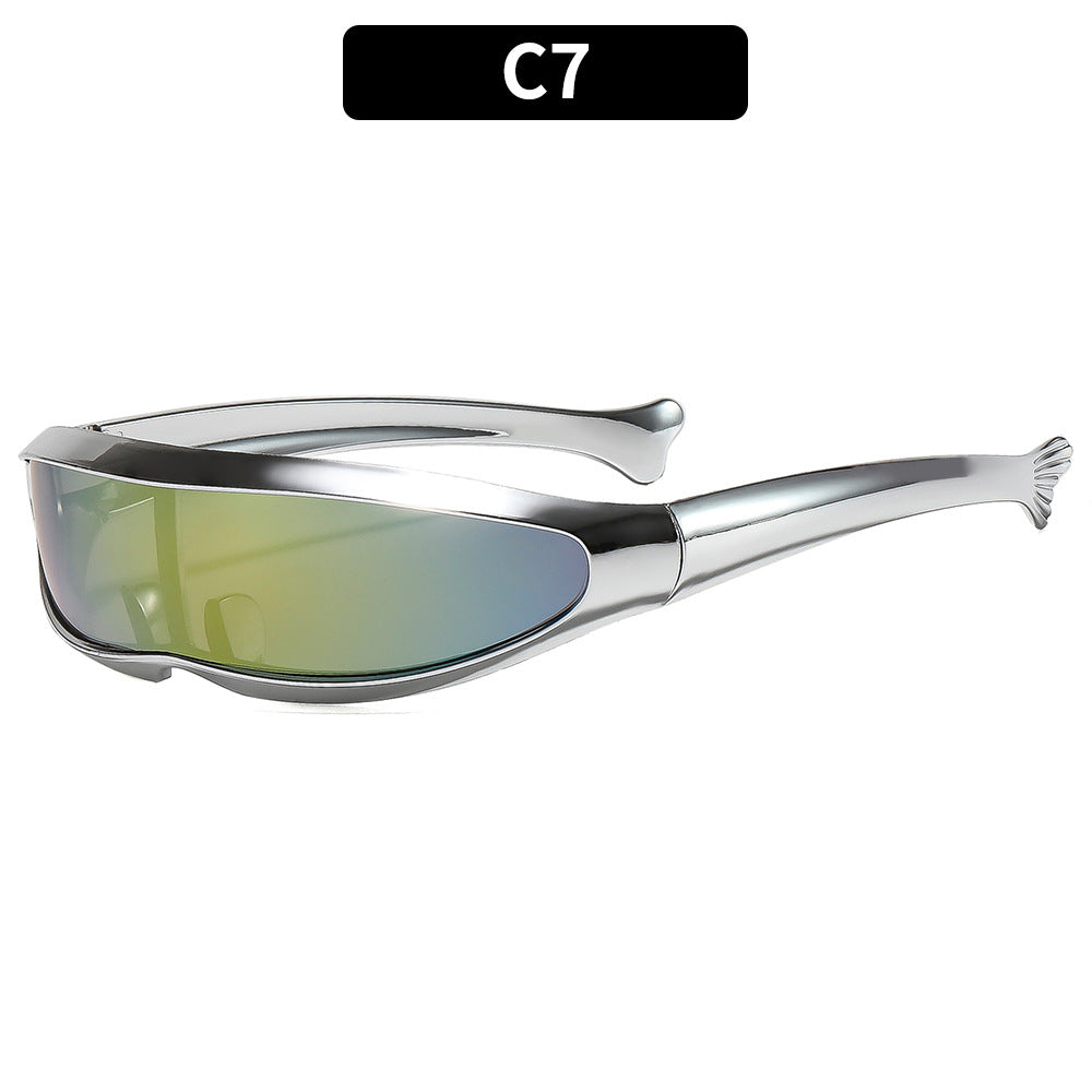 High-Performance Sports Shield Sunglasses