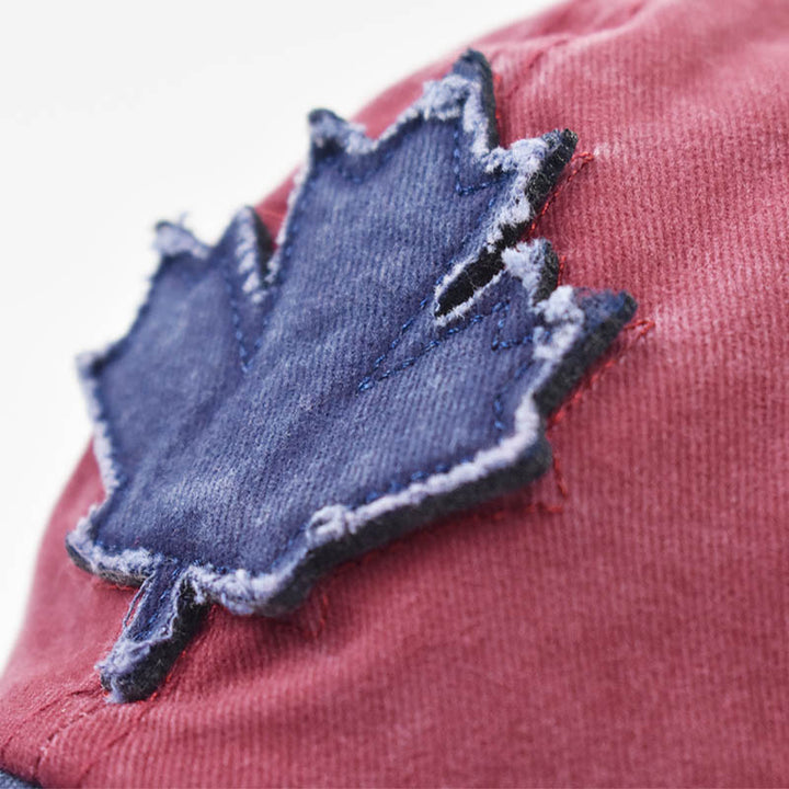 Women's Distressed Canvas Baseball Cap Bowlift