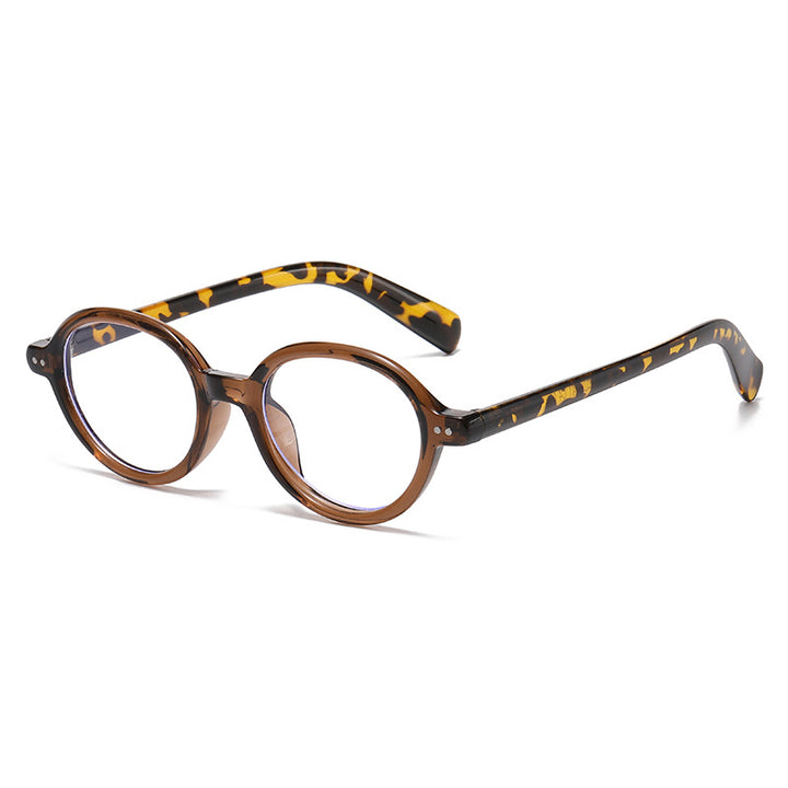 Retro-Inspired Clear Frame Eyeglasses