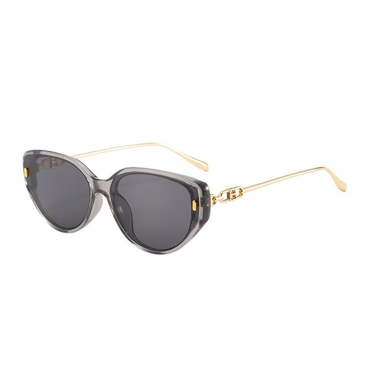 Women's designer sunglasses with delicate metal frame and extraordinary cat-eye design Bowlift