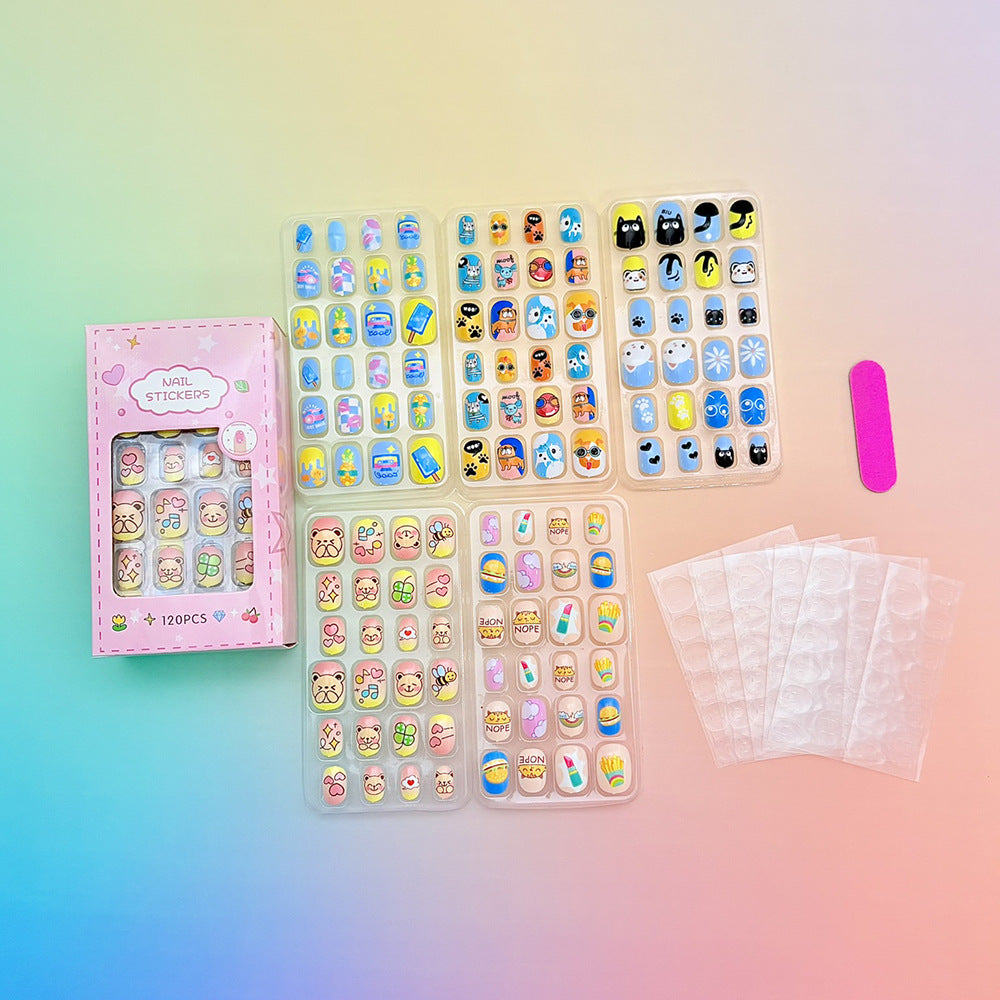 Creative Cartoon Nail Art Sticker Set Bowlift
