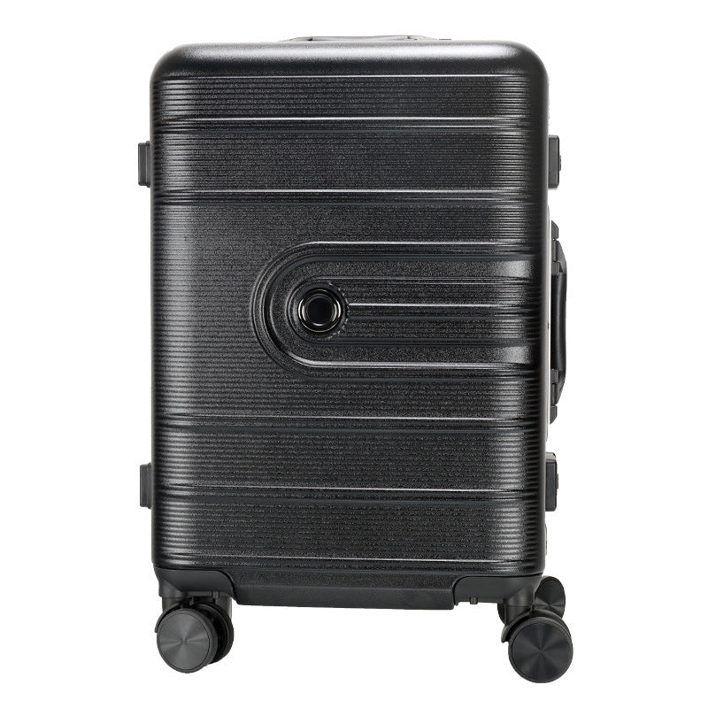 Unisex Compact Hard Shell Travel Trolley Bowlift