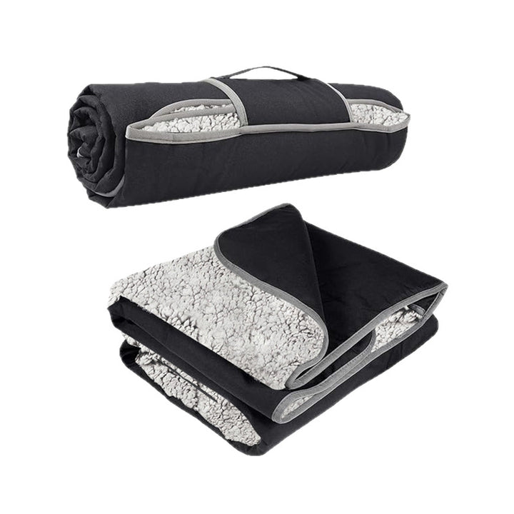 Cozy Fleece-Lined Picnic Blanket Bowlift