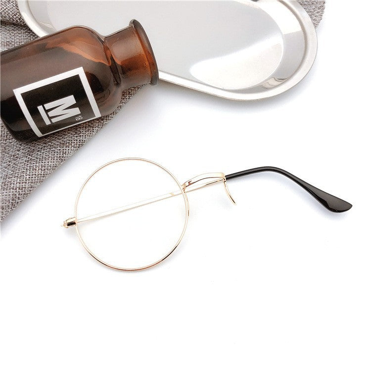 Retro-Inspired Round Frame Glasses Bowlift