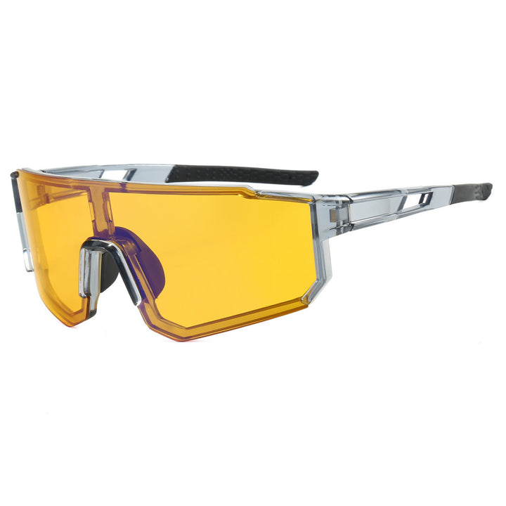 Women's sporty sunglasses in a futuristic design with a wide field of view Bowlift