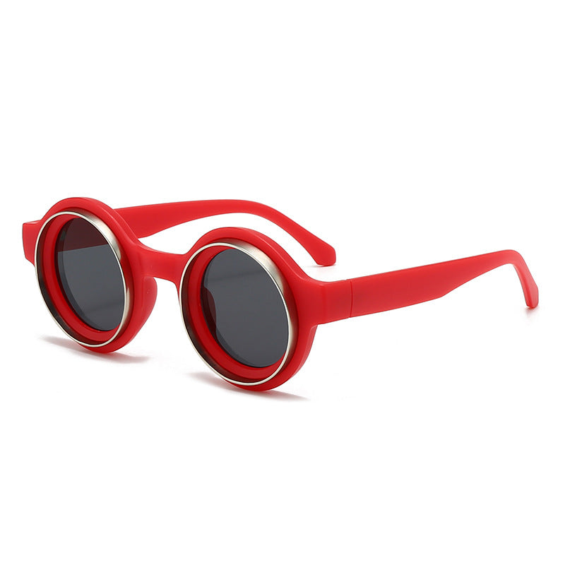 Women’s fashionable round sunglasses with striking design Bowlift