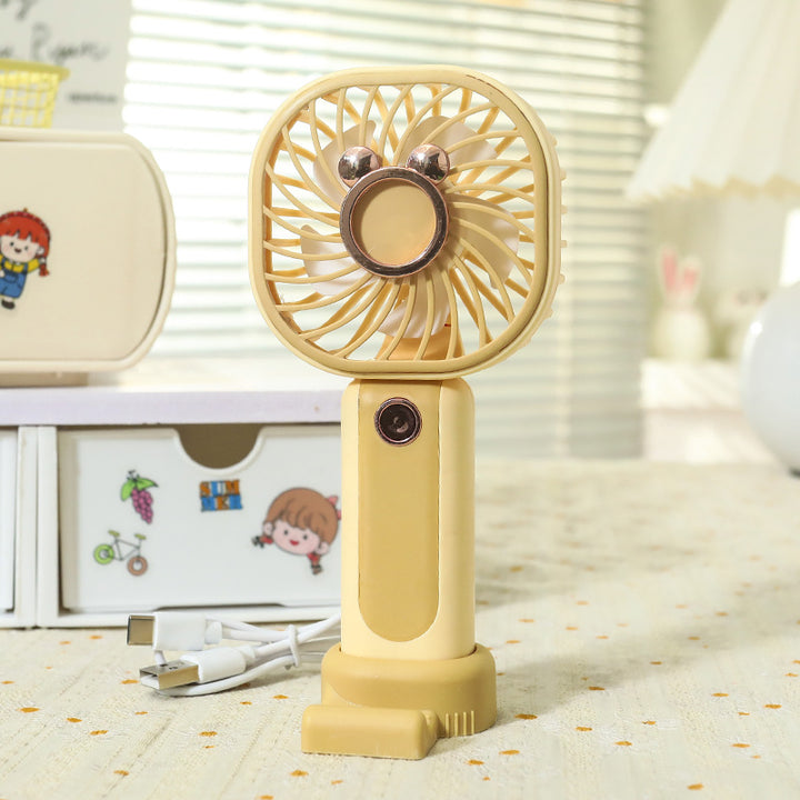 Women's Portable Mini Fan with Adjustable Tilt Angle Bowlift