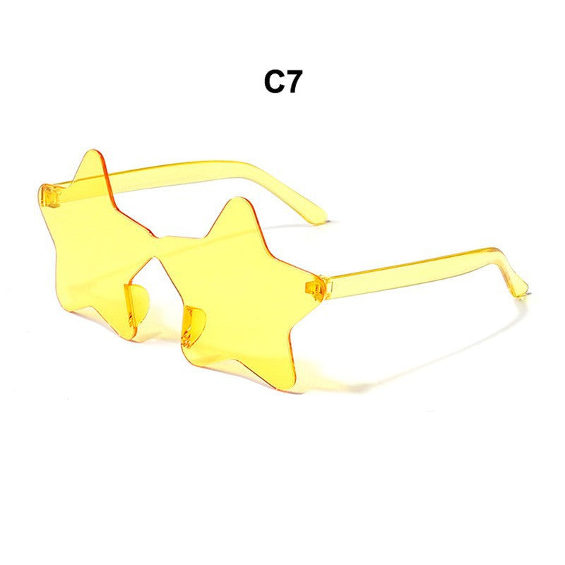 Ladies Star-Shaped Sunglasses Bowlift