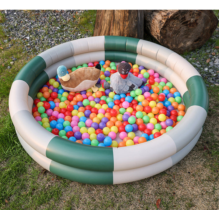 Women's Inflatable Splash Pool with Maritime Design Bowlift