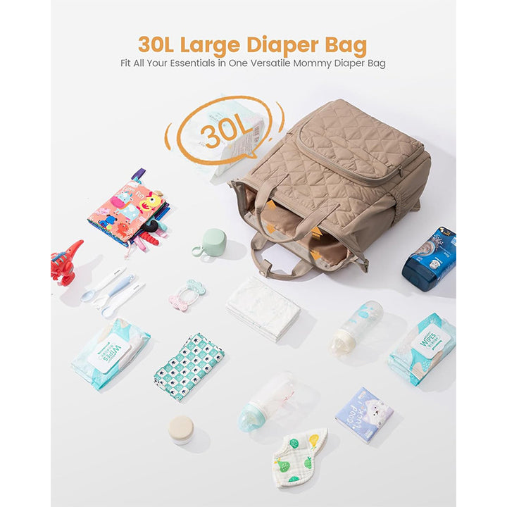 Fashionable and Functional Backpack with Insulated Compartment Bowlift