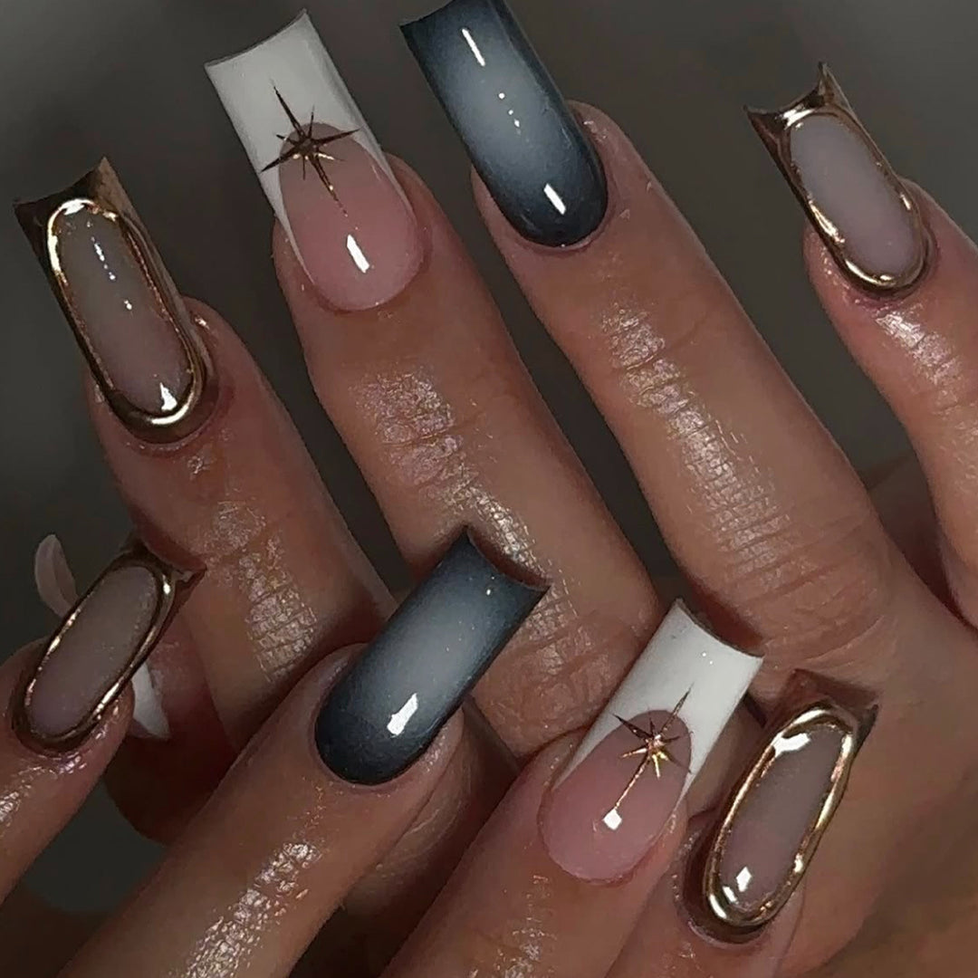Stylish Press-On Nail Extensions Bowlift