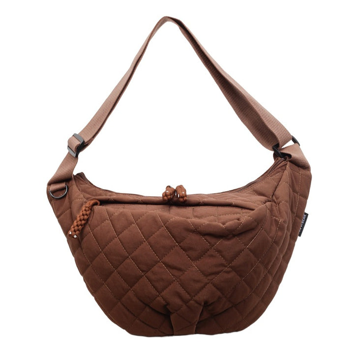 Stylish Quilted Sling Bag Bowlift