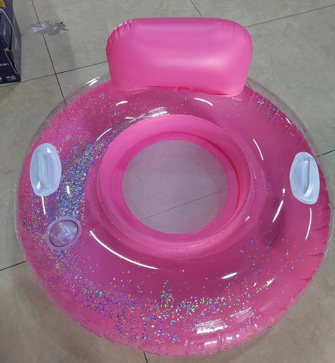 Ladies Inflatable Comfort Swimming Lounge with Viewing Window Bowlift