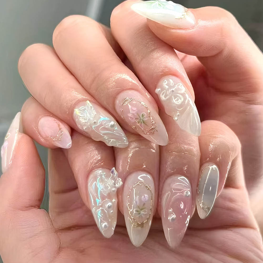 Artistic Gel Nail Extensions Bowlift