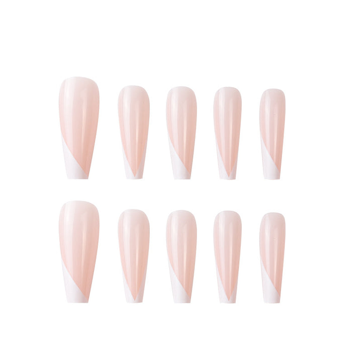 Elegant Glossy Stiletto Nail Extensions Bowlift