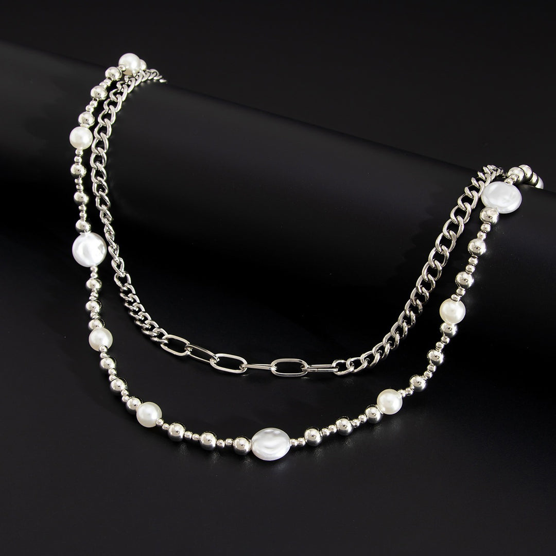 Beaded Accent Eyewear Holder Bowlift
