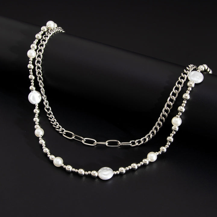 Beaded Accent Eyewear Holder Bowlift
