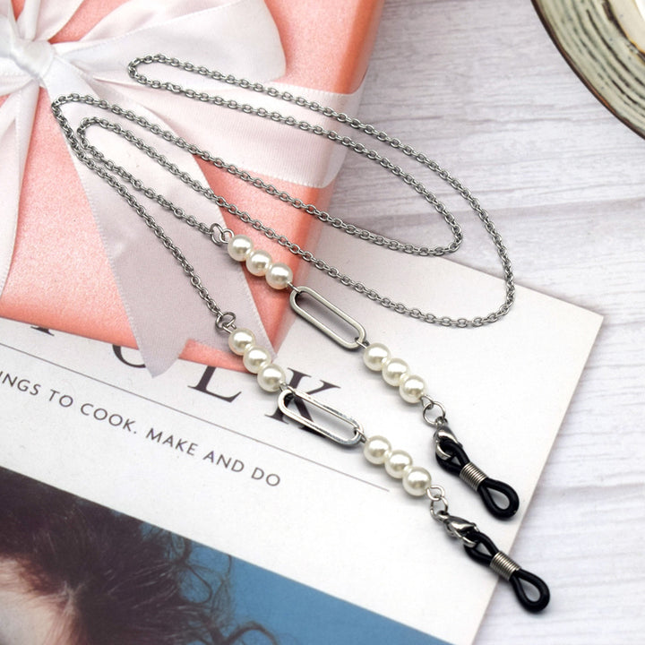 Elegant Pearl-Linked Eyewear Chain Bowlift 1786692206