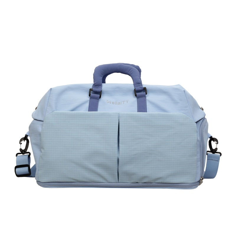 Multi-Compartment Travel Duffel Bag