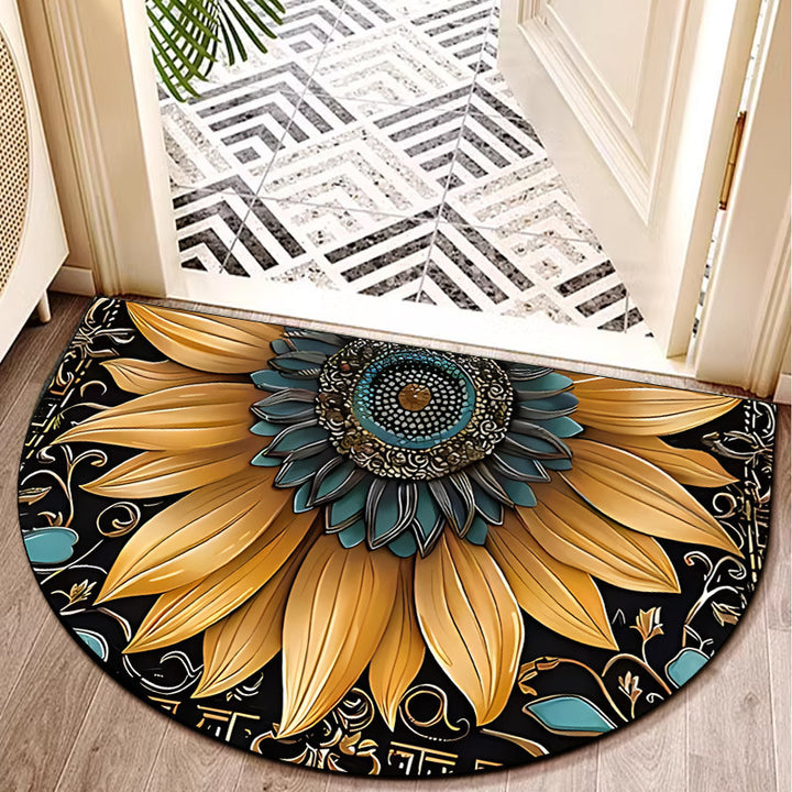 Dragonfly-Themed Decorative Bath Mat