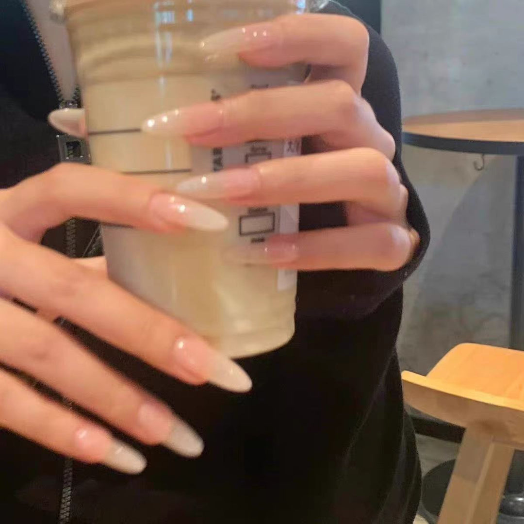 Cute Bear-Themed Press-On Nail Set Bowlift