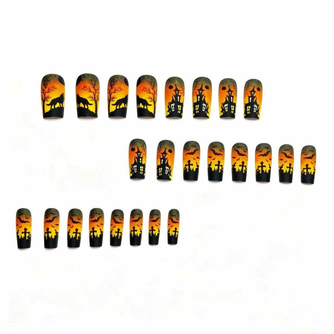 Halloween Themed Nail Art Bowlift