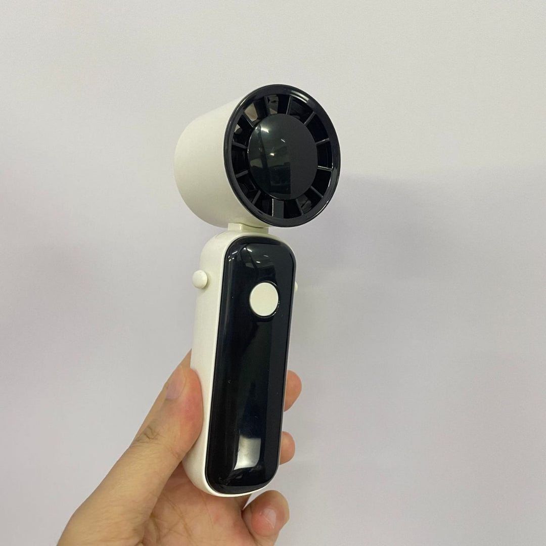 Unisex Portable Folding Fan with USB Charging Bowlift