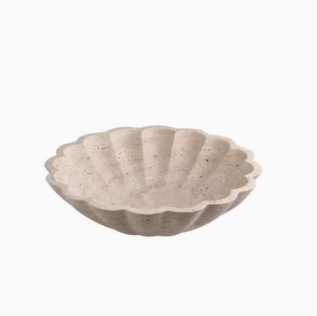 Cast Decorative Serving Bowl