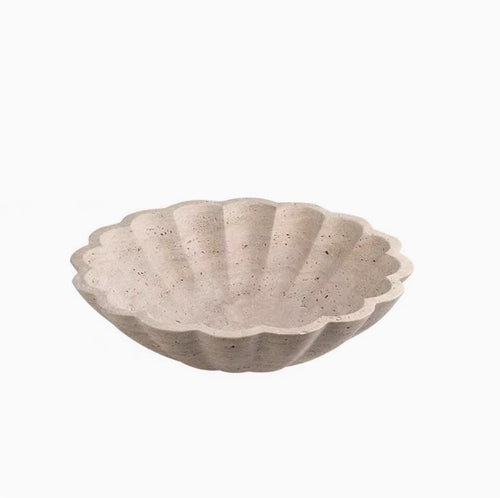 Cast Decorative Serving Bowl