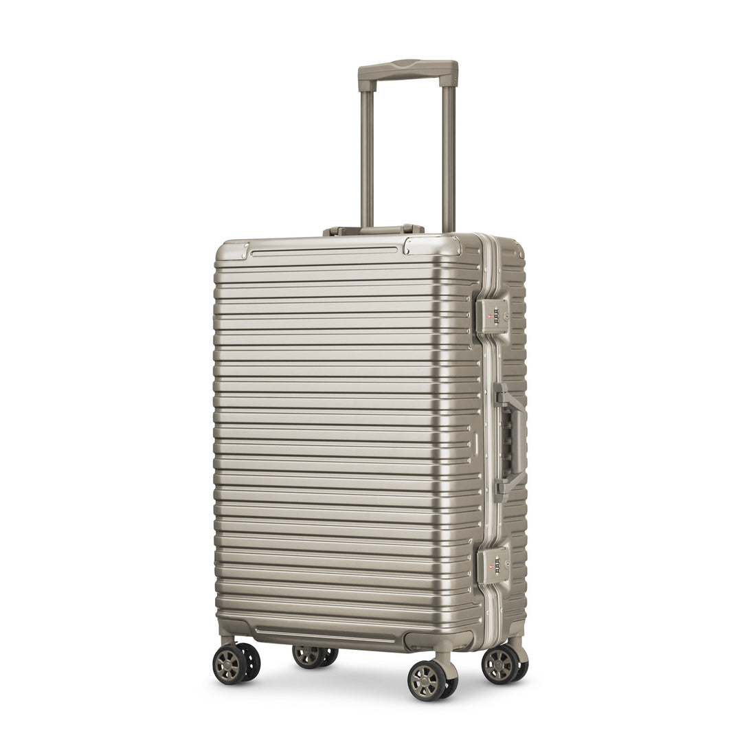 Unisex Ultra-Resilient Hard Shell Trolley Suitcase Bowlift