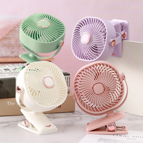 Women portable oscillating fan with variable speed control Bowlift