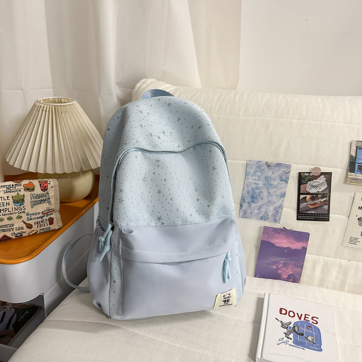 Sparkling Star Pattern Backpack