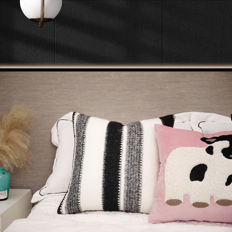 Animal Theme Decorative Plush Pillow Cover