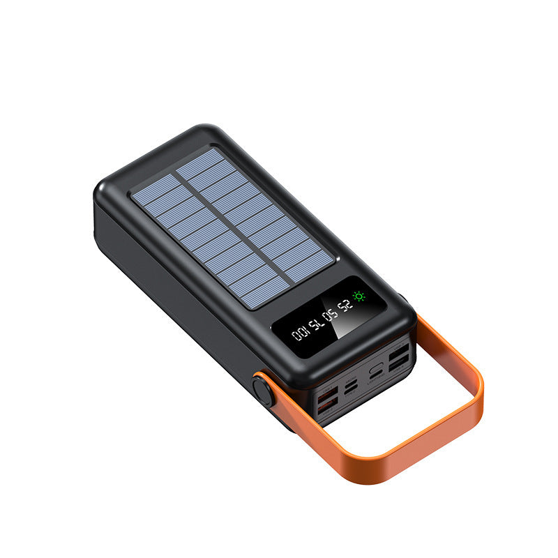 Solar power bank with versatile connection options and intelligent charging technology Bowlift