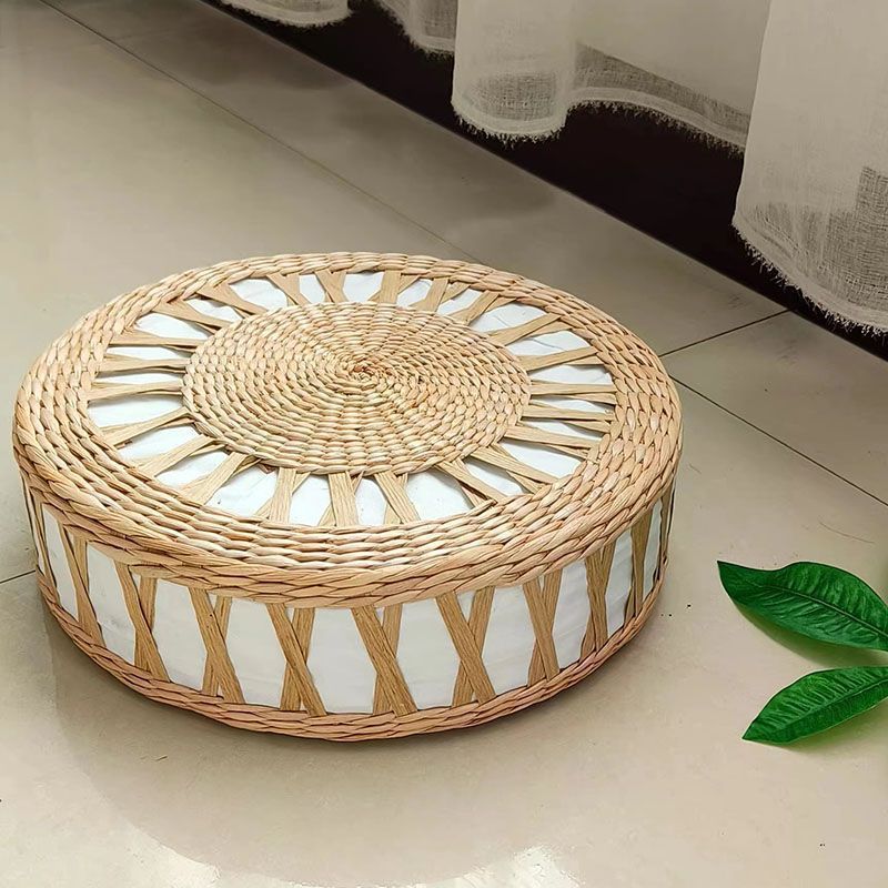 Handcrafted Pouf in Boho Style Bowlift