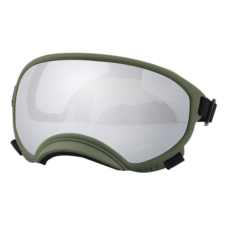 High-performance polarized snow and ski goggles with anti-fog airflow system Bowlift
