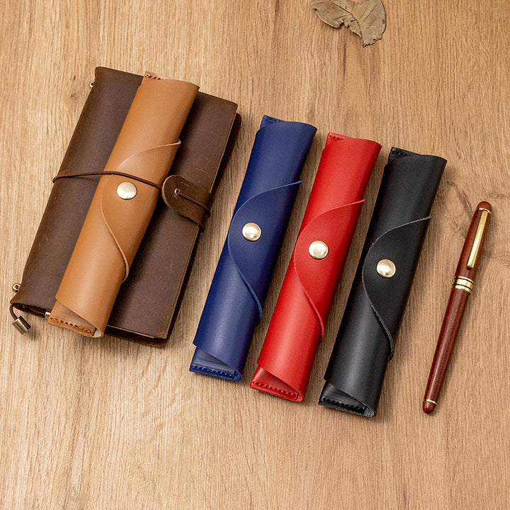 Leather Pencil Roll Case Bowlift