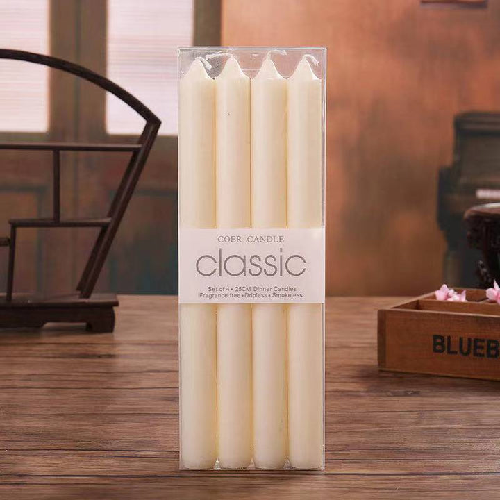 Modern Minimalist Taper Candle Holder Set with Polished Metal Finish Bowlift