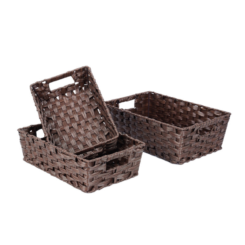 Versatile Woven Storage Container Bowlift