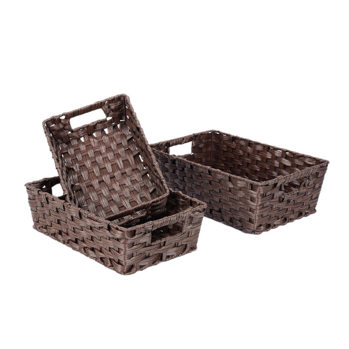 Versatile Woven Storage Container Bowlift