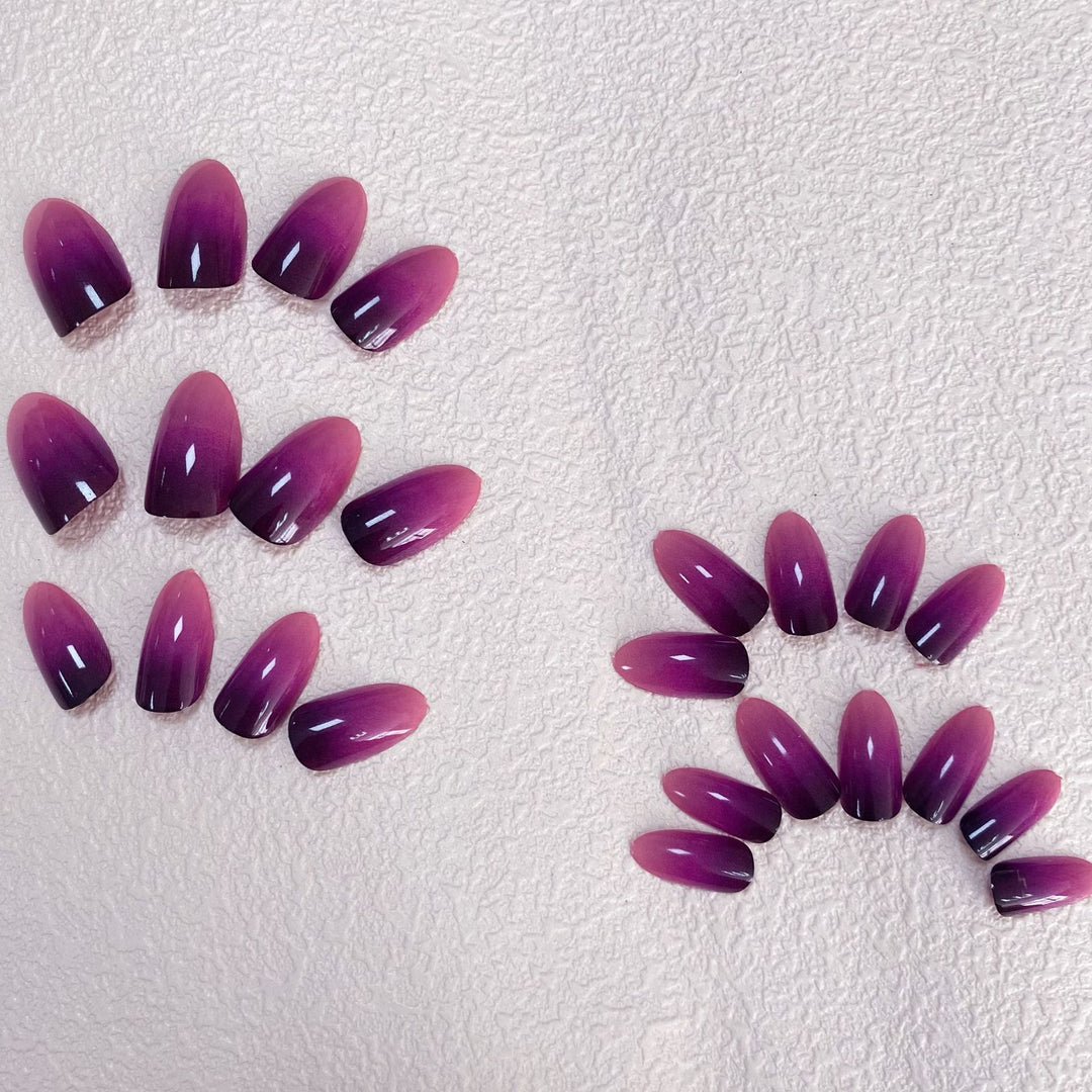 Gradient Ombre Press-On Nail Tips Bowlift