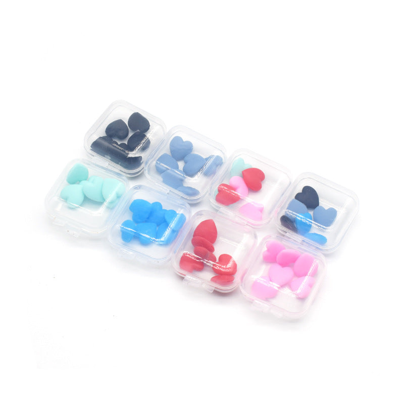 Heart-Shaped Silicone Keychain Holders Bowlift