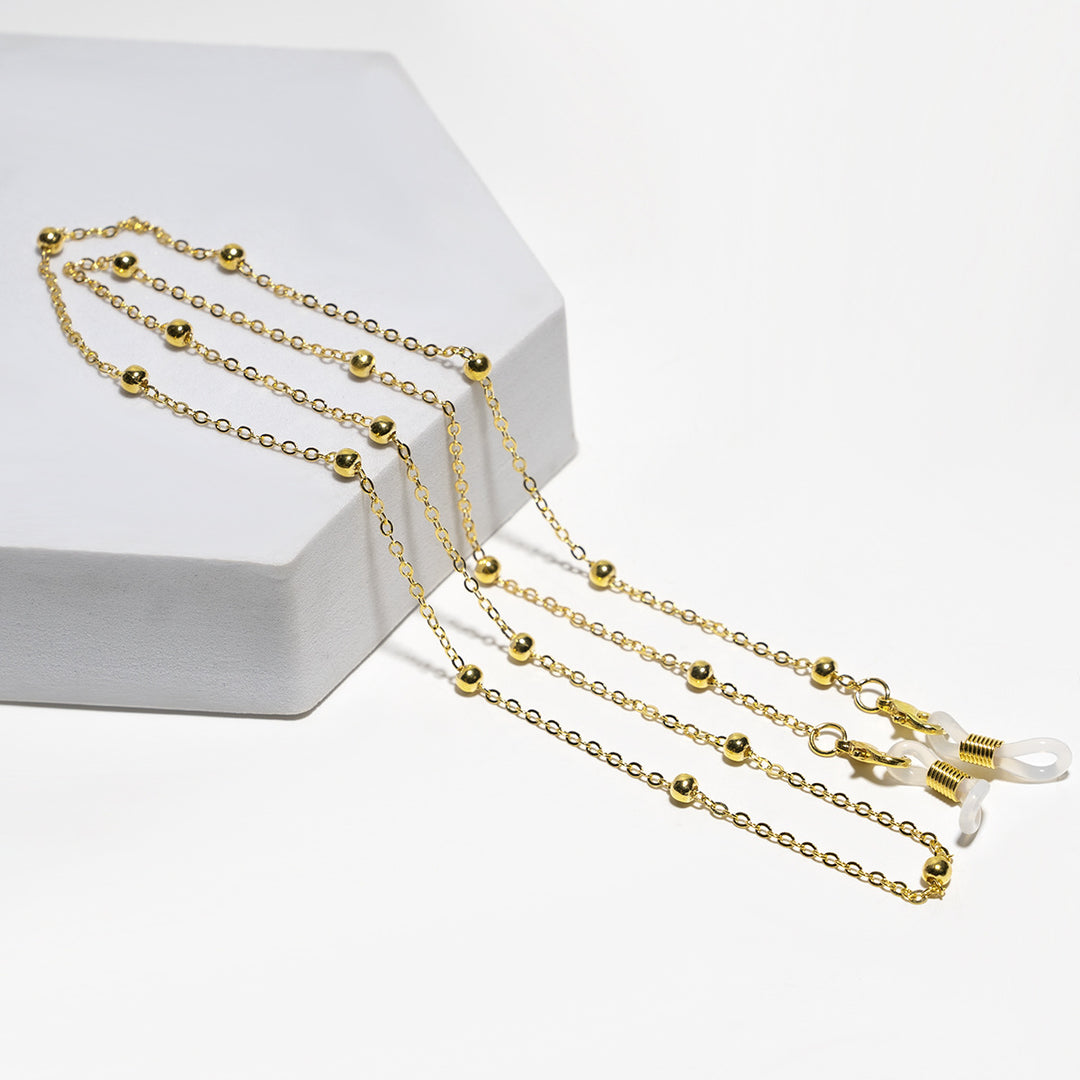 Beaded Eyewear Chain with Secure Clasps Bowlift