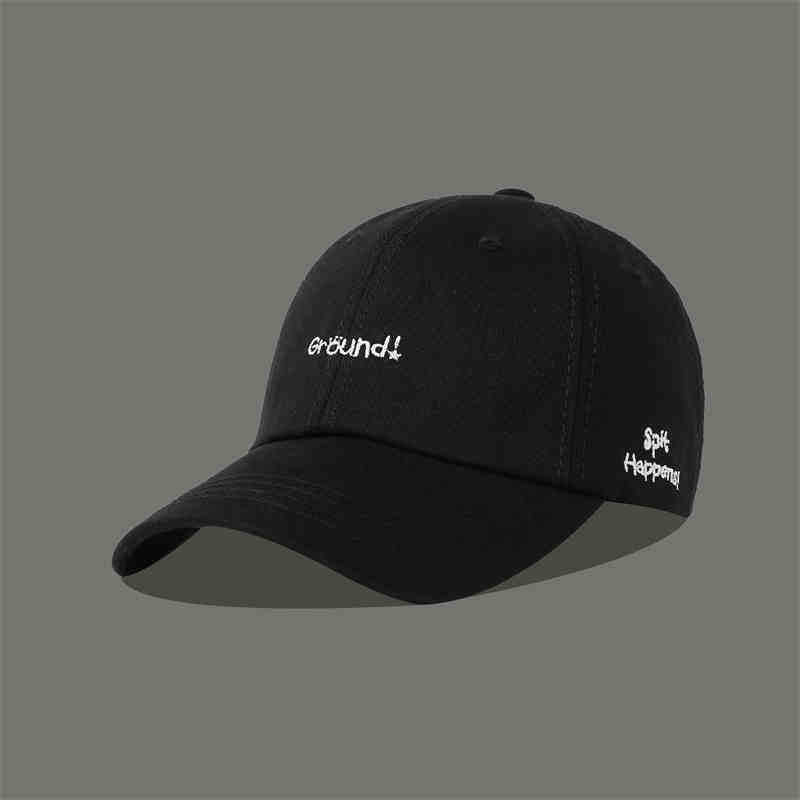 Women's Motivational Text Embroidered Cap Bowlift
