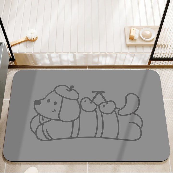 Cute Cartoon Animal Bath Mat Bowlift