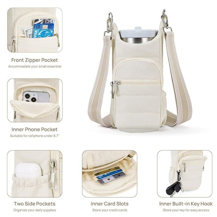 Multifunctional water bottle and accessory bag Bowlift